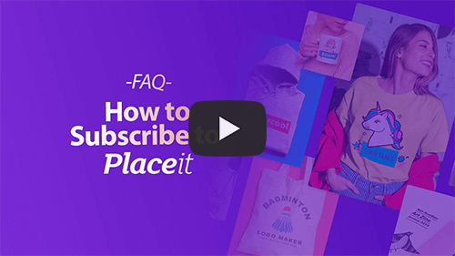 Faq Video Thumbnail Subscribe To Placeit