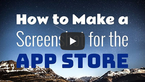 How To Make Screenshot For The App Store