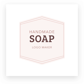 Hand Made Soap Logo Maker Min