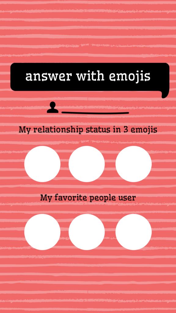 Fun Instagram Story Template Of Questions 601a 2